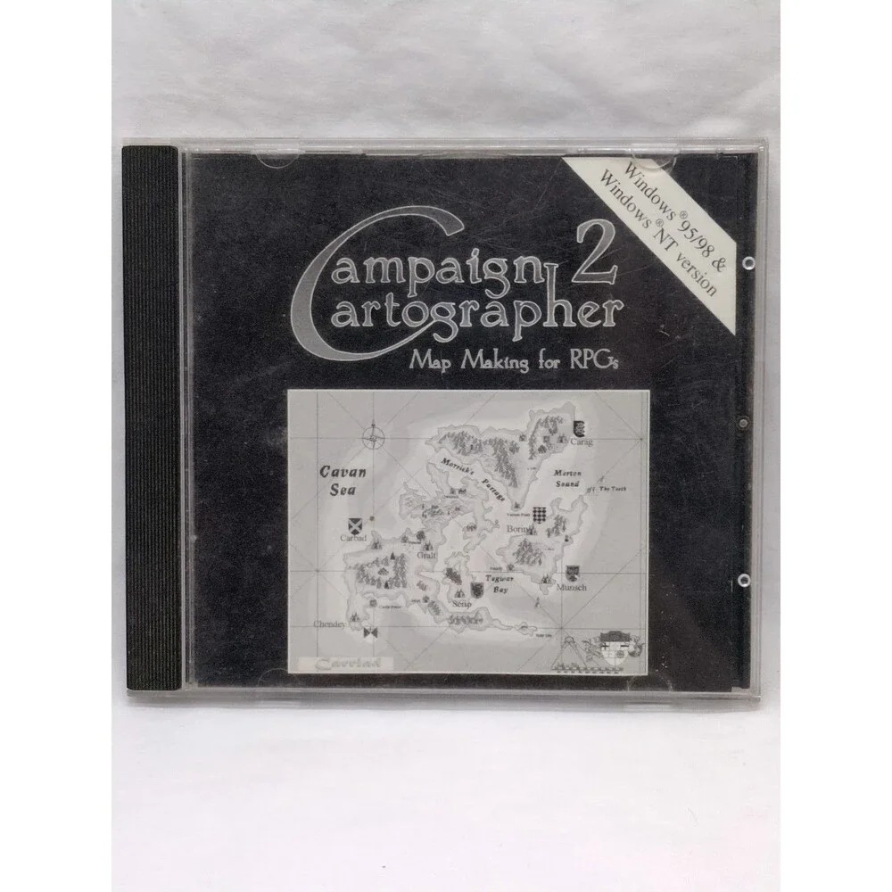 *As Is* Campaign Cartographer 2 Map Making For RPGS CD